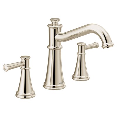 Moen Belfield Double Handle Deck Mounted Roman Tub Faucet Trim