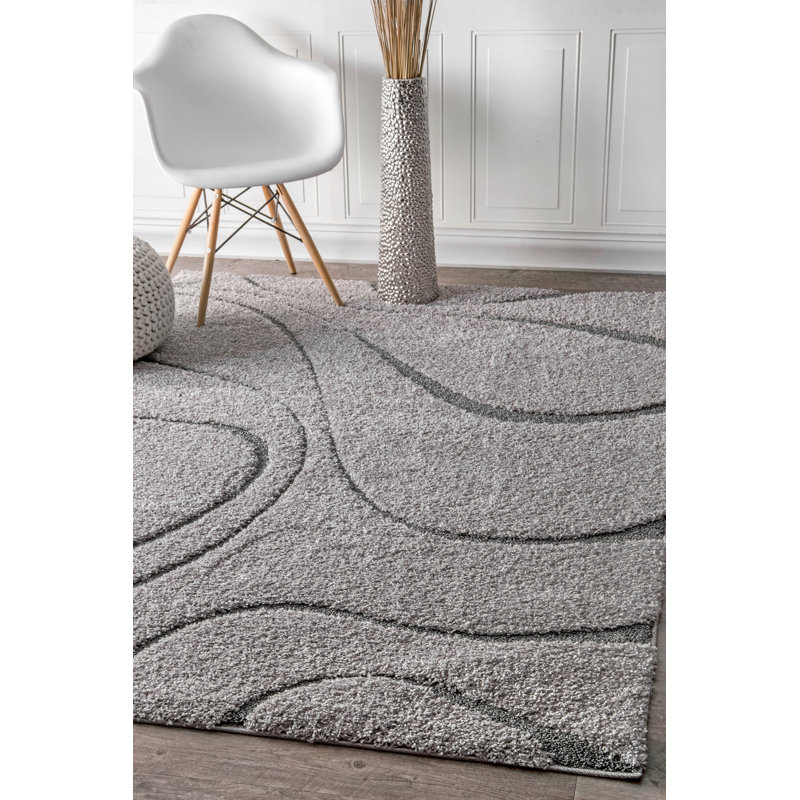 Wade Logan Mott Abstract Dark Gray Area Rug Reviews Wayfair Wade Logan Mott Abstract Dark Gray Area