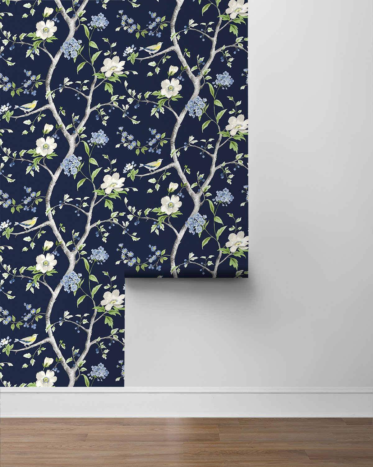 Lillian August Floral Vinyl Peel & Stick Wallpaper Roll | Perigold