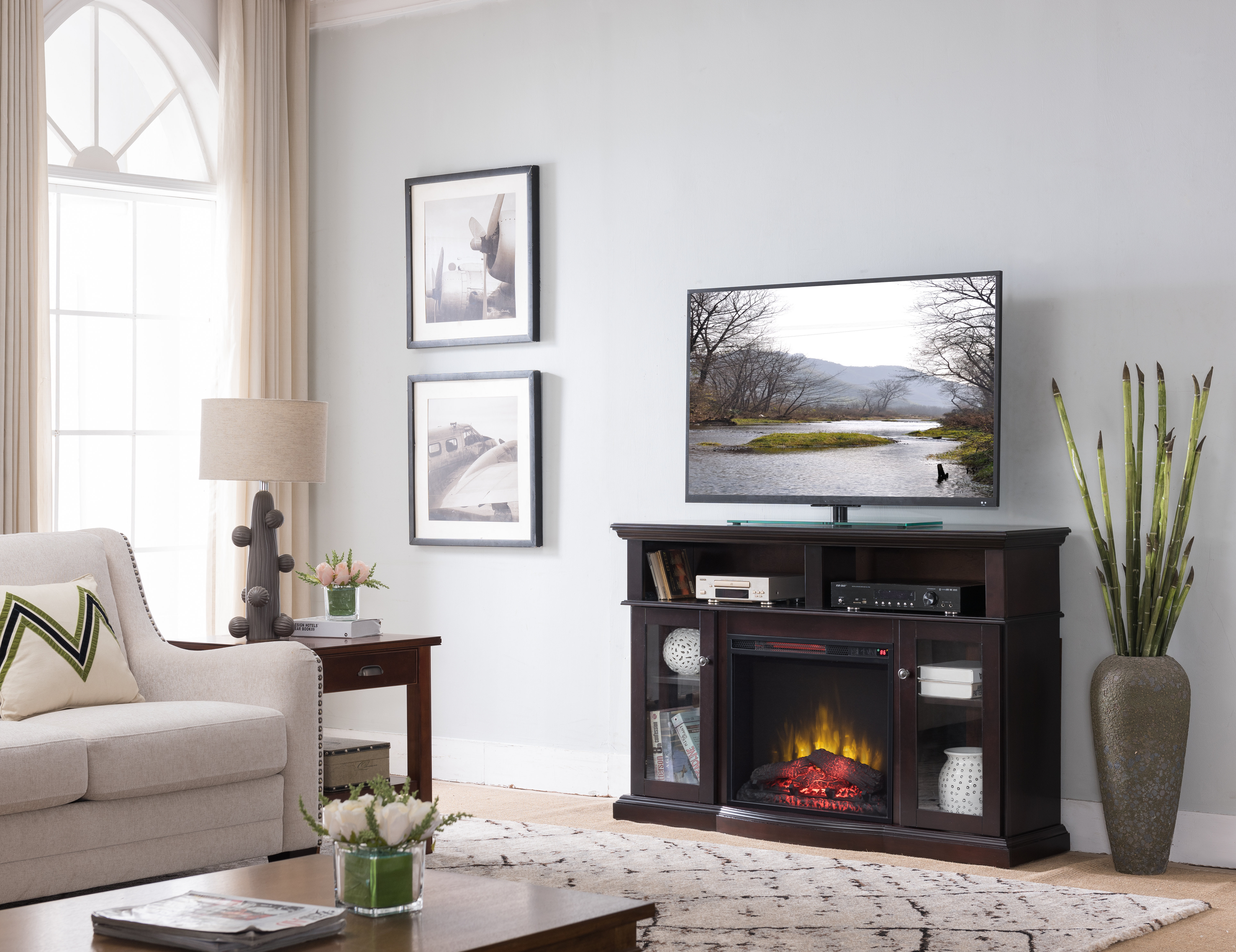 Red Barrel Studio Mares Tv Stand For Tvs Up To 60 Inches With