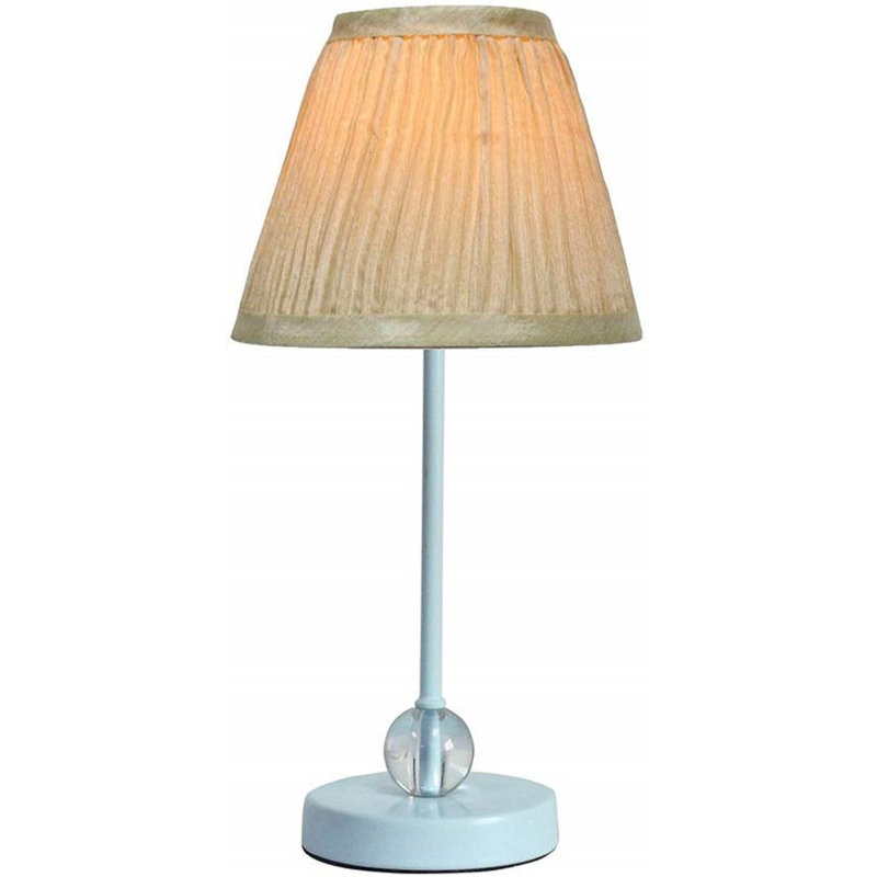 baby blue table lamp