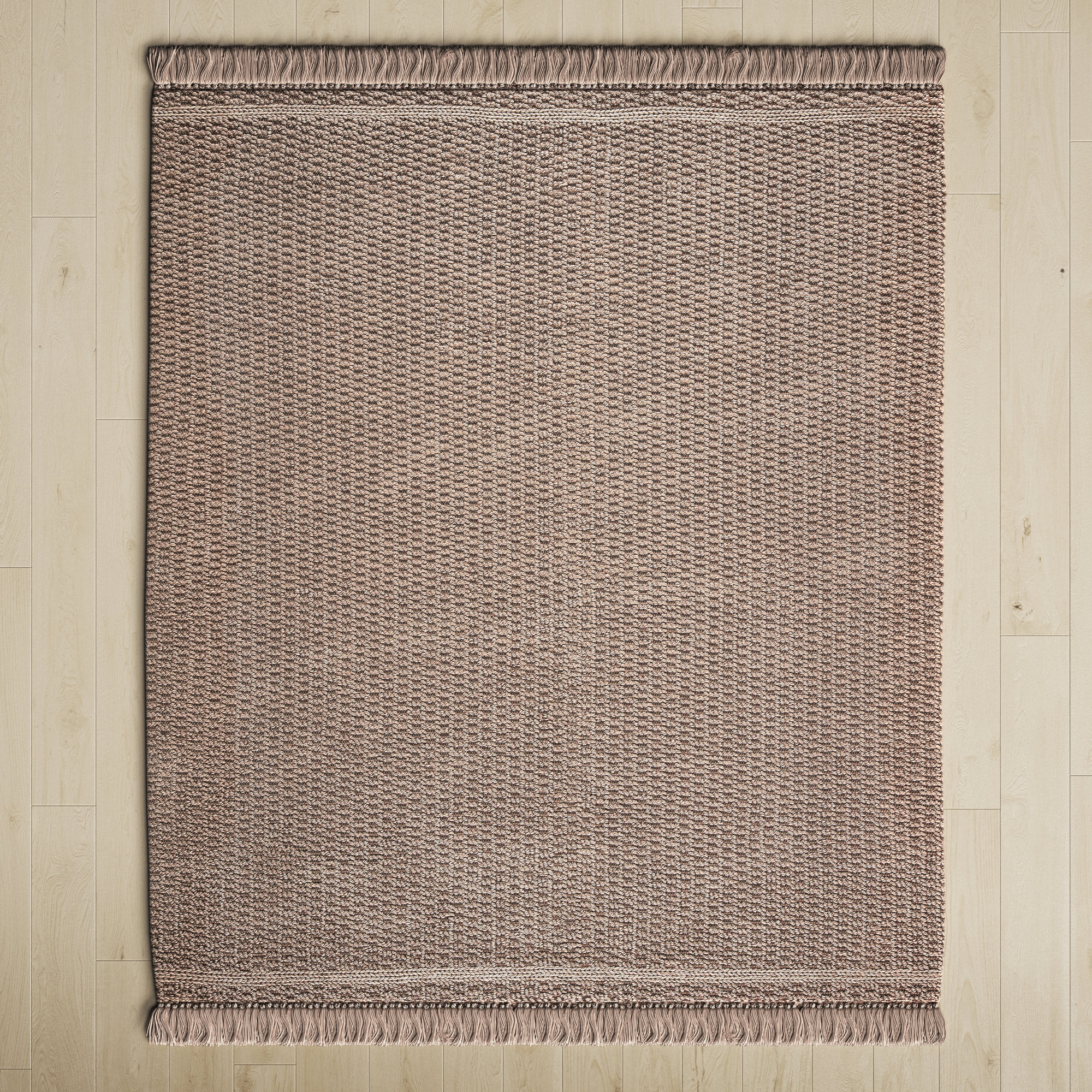 Birch Lane™ Cummins Handwoven Dark Taupe Indoor / Outdoor Area Rug ...