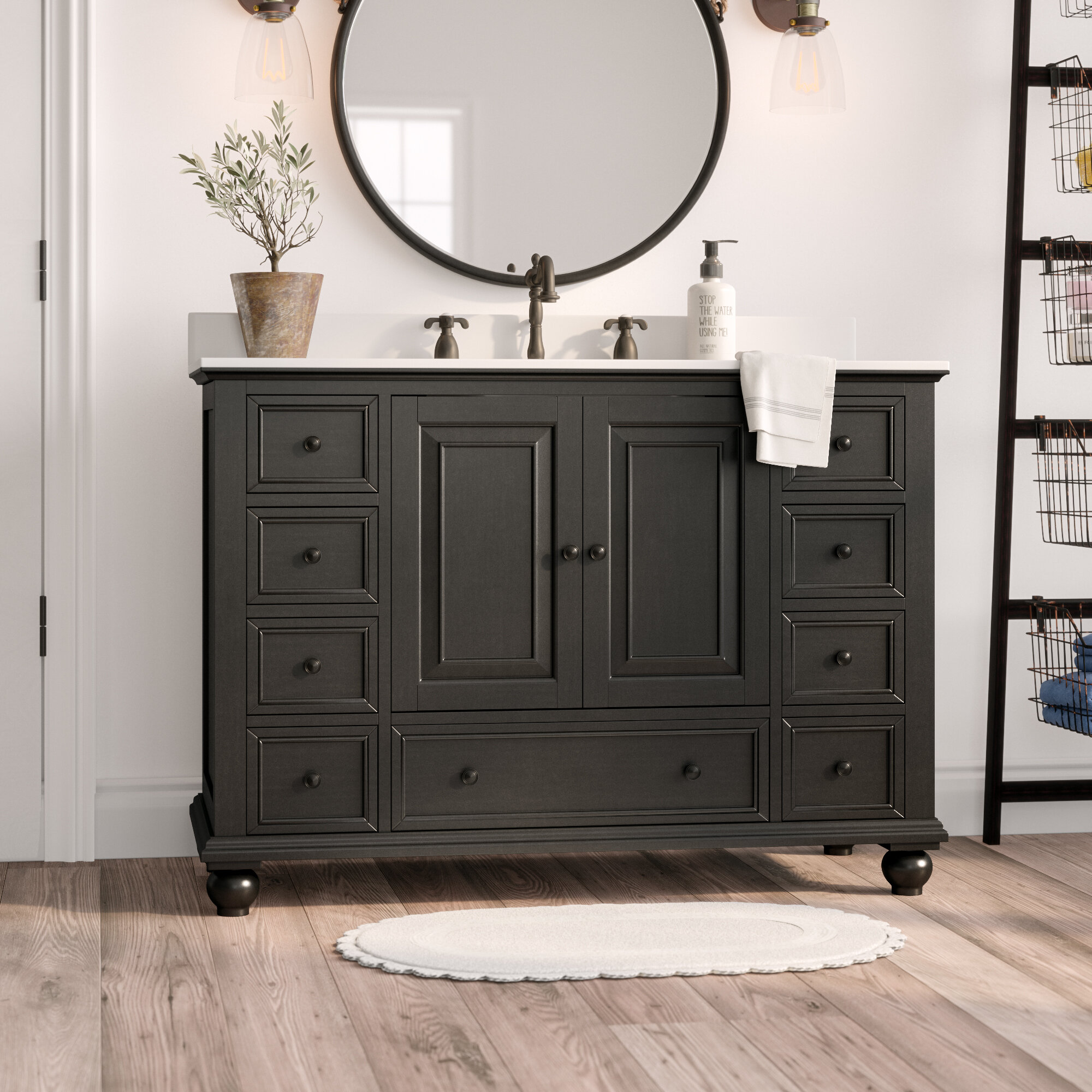 Gracie Oaks Samoset 48 Bathroom Vanity Base Only Reviews Wayfair Ca