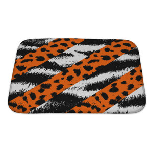 Animals Leopard, Cheetah and Tiger Skin Pattern Bath Rug