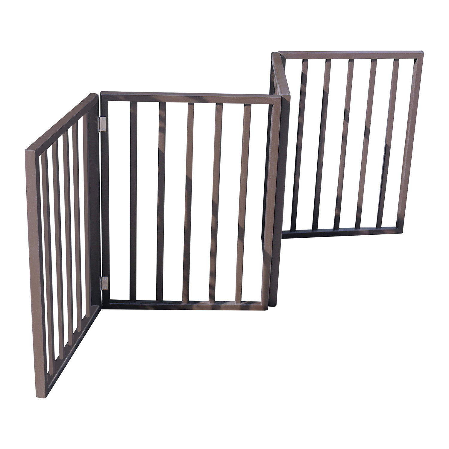 folding wood pet gate