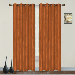 Bright Orange Curtains Wayfair Ca