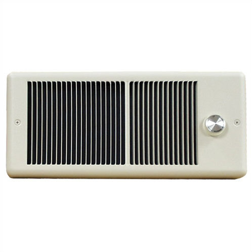 Tpi Low Profile Wall Insert Electric Fan Heater With Single Pole Thermostat Wayfair
