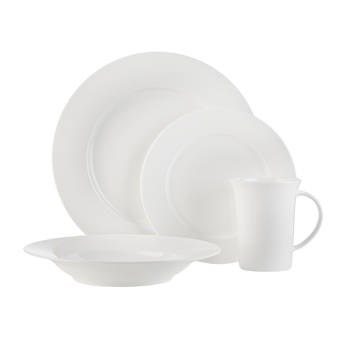 Malacasa Felisa 18 Piece Dinnerware Set Service For 6 Reviews Wayfair