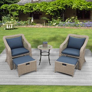 rattan garden furniture 2 seater and 2 chairs