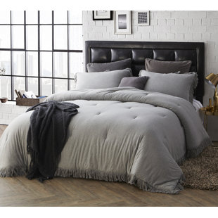 Go to store & view more images Ramona Jersey Knit Cotton Comforter Set by Greyleigh