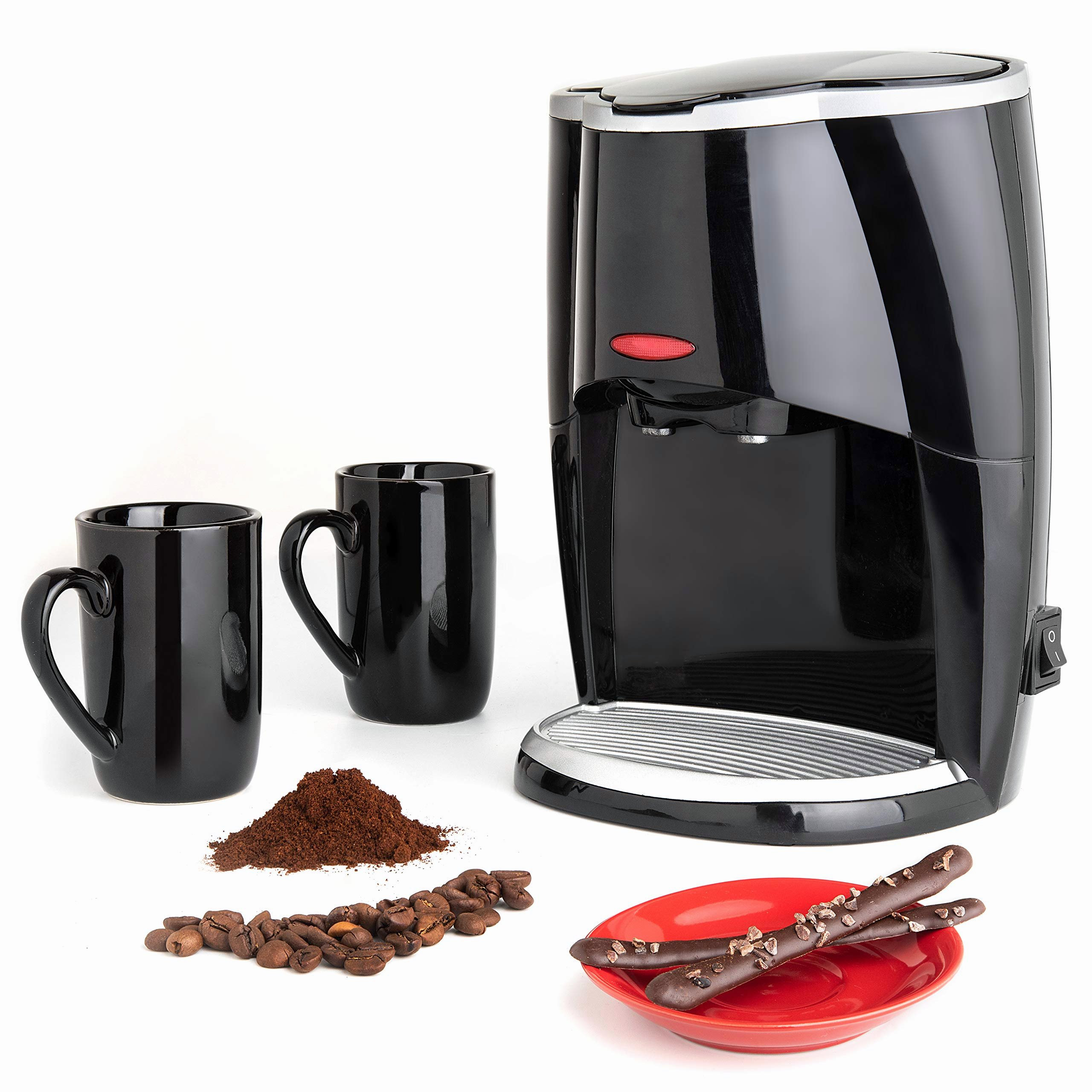 JGZ Mini Drip Coffee Maker With Mug 