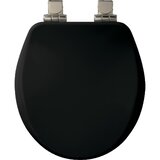 black round toilet seat