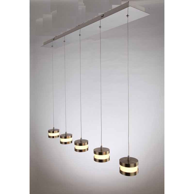 Orren Ellis Best 5 Light Led Kitchen Island Pendant Wayfair