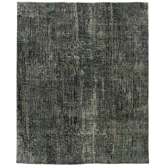 Tufenkian One Of A Kind Bedaya Coaxide Hand Knotted 8 X 10 Wool Dark Gray Area Rug Wayfair