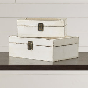 Brittany 2 Piece Decorative Box Set