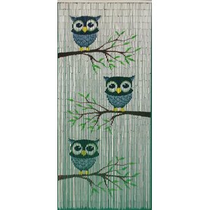 Cute Owls Single Curtain Panel