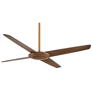 52 Pancake 4 Blade Ceiling Fan With Remote