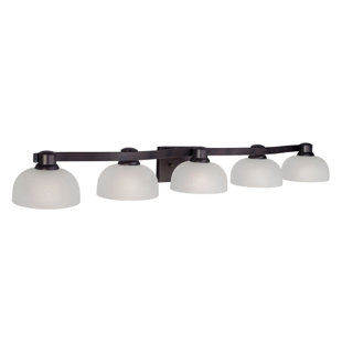 Best Leach 5-Light Bath Bar By Winston Porter Wall Lights Leach 5-Light Bath Bar By Winston Porter Wall Lights