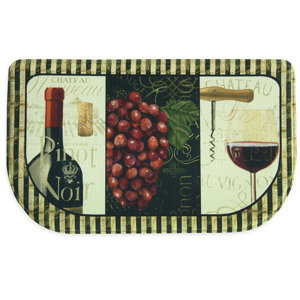 Chateau Nouveau Memory Foam Slice Kitchen Mat