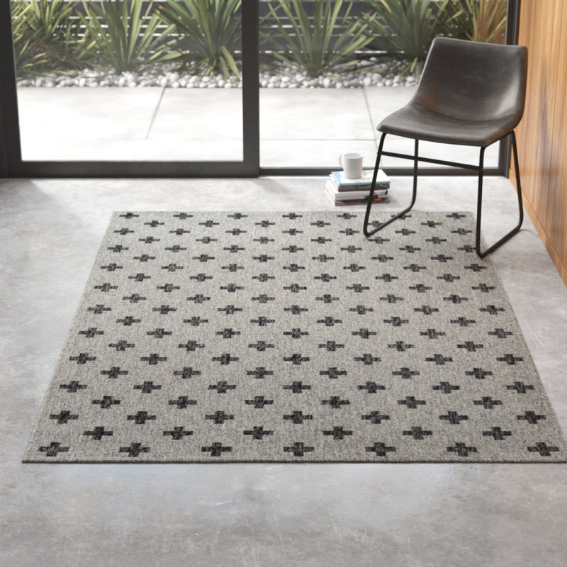 Umbria Gray Indoor Outdoor Area Rug Reviews Allmodern