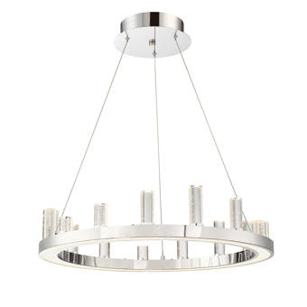 Rosdorf Park Naya 3 Light Led Unique Statement Tiered Chandelier Wayfair