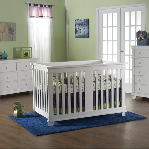 Harriet Bee Mallie Standard 4 In 1 Convertible Crib Wayfair