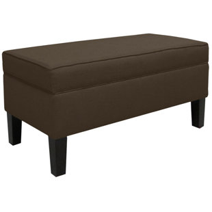 Go to store & view more images Skyline Furniture Annette Upholstered Storage Bench