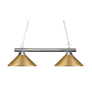 Go to store & view more images Red Barrel Studio Chaparro 2-Light Pool Table Light