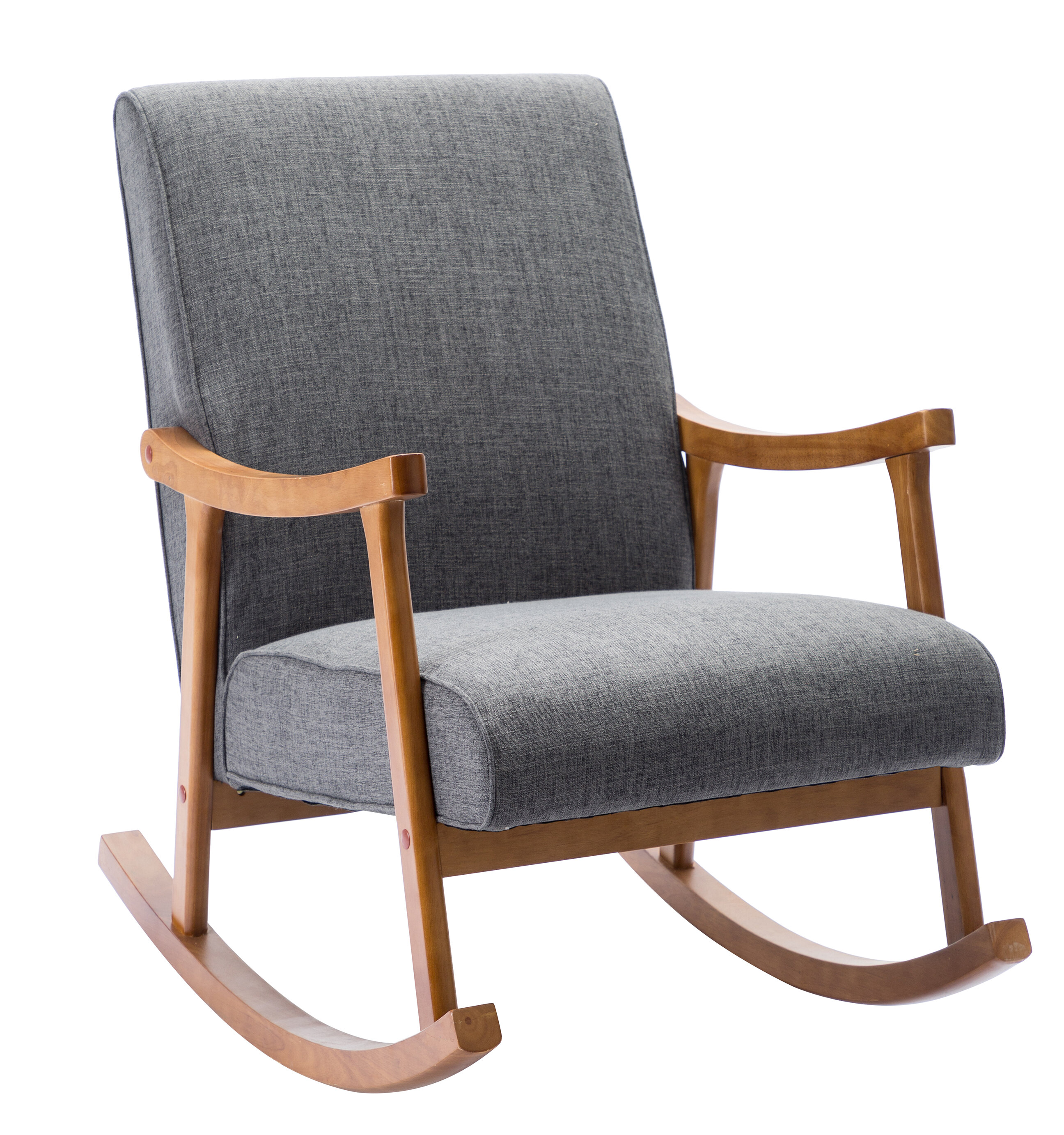 Featured image of post Mid Century Modern Wood Rocking Chair : Only caveat—the assemble instructions leave something to be desired.