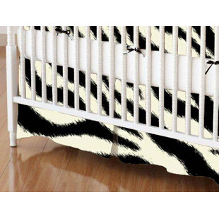 Zebra Crib Skirt By By Sheetworld