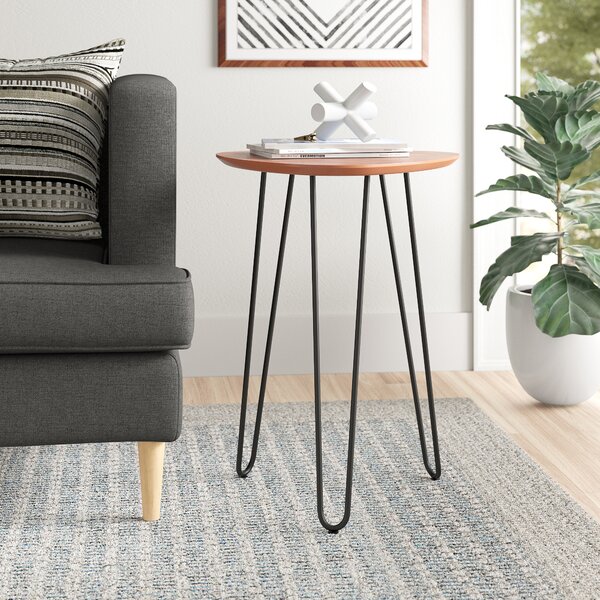 Blonde Wood End Table Wayfair