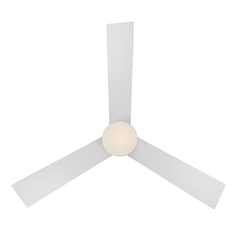 Modern Forms 52 Axis 3 Blade Outdoor Led Smart Ceiling Fan Light