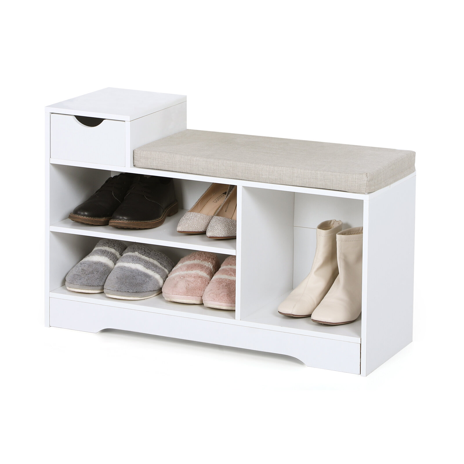 Latitude Run® Shoe Storage Bench | Wayfair