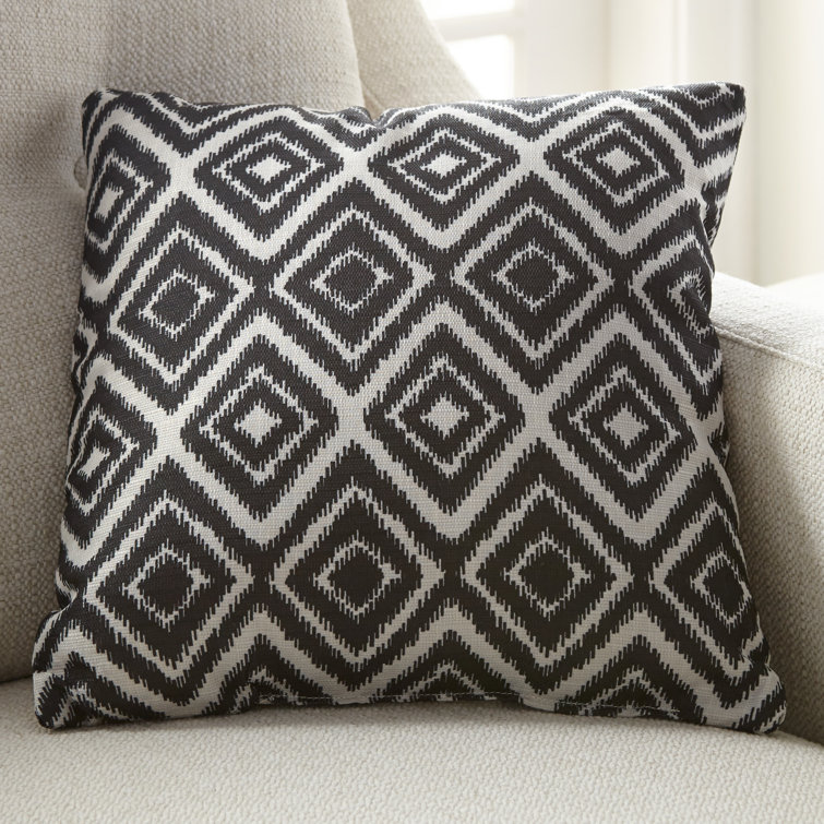diamond throw pillow