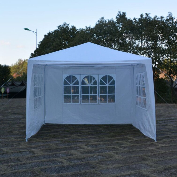 SALE $$$ 10'x10' Heavy Duty Pop Up Party Wedding Tent EZ White F Model 
