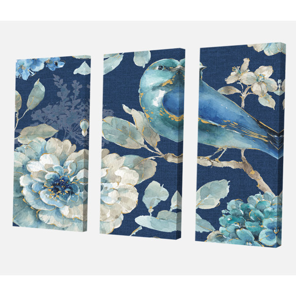 East Urban Home Farmhouse Indigold Bird Cottage Family Iii