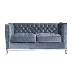 Jessa Chesterfield Loveseat by My Chic..