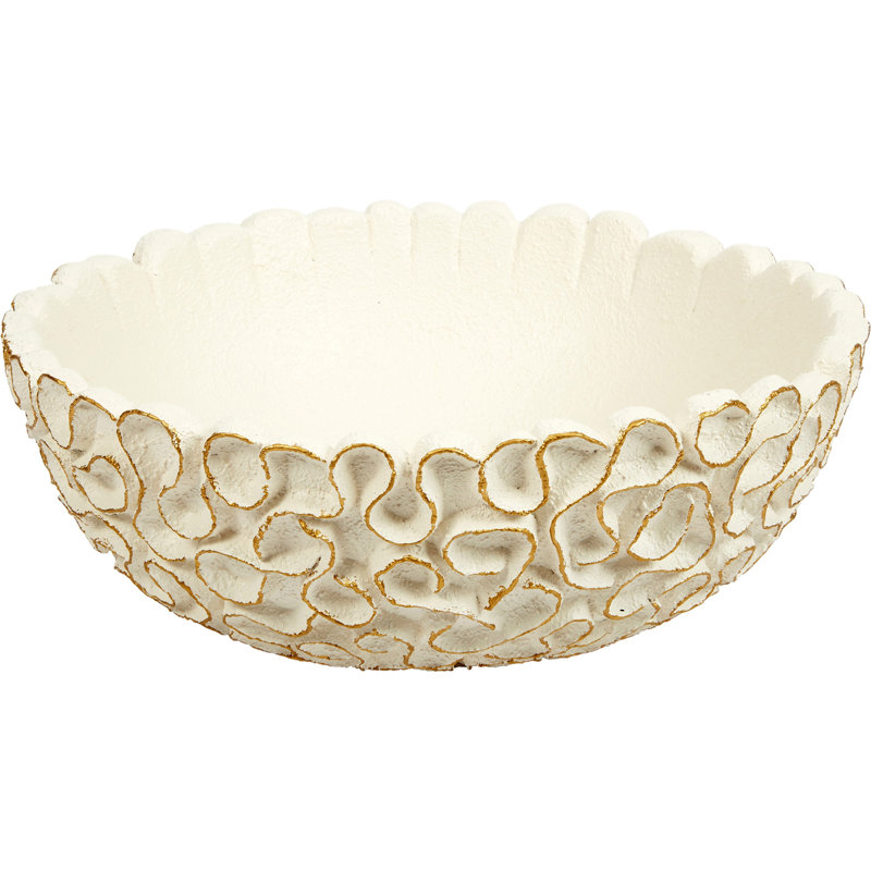 Old World Designs Resin Decorative Bowl In White Perigold Let it make your home look. perigold