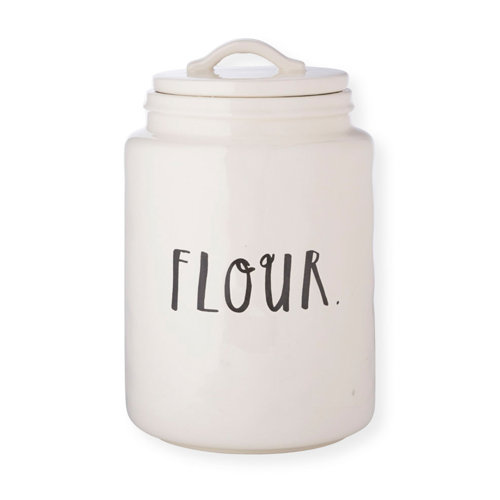 rae dunn cat canister