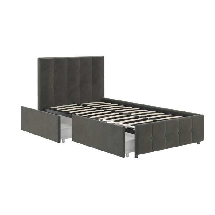 Houchins Upholstered Storage Platform Bed Wayfair - Homey ...
