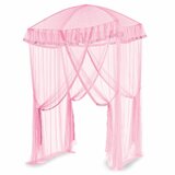 pink canopy for girls bed