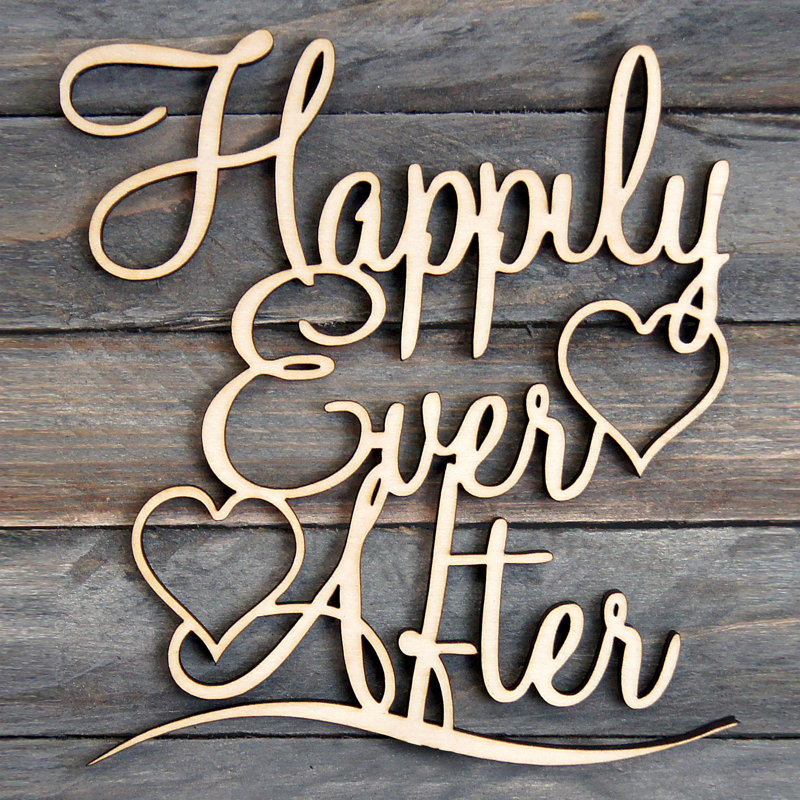 Amonogramartunlimited Hily Ever After Painted Wooden Monogram Painted Wooden Monogram