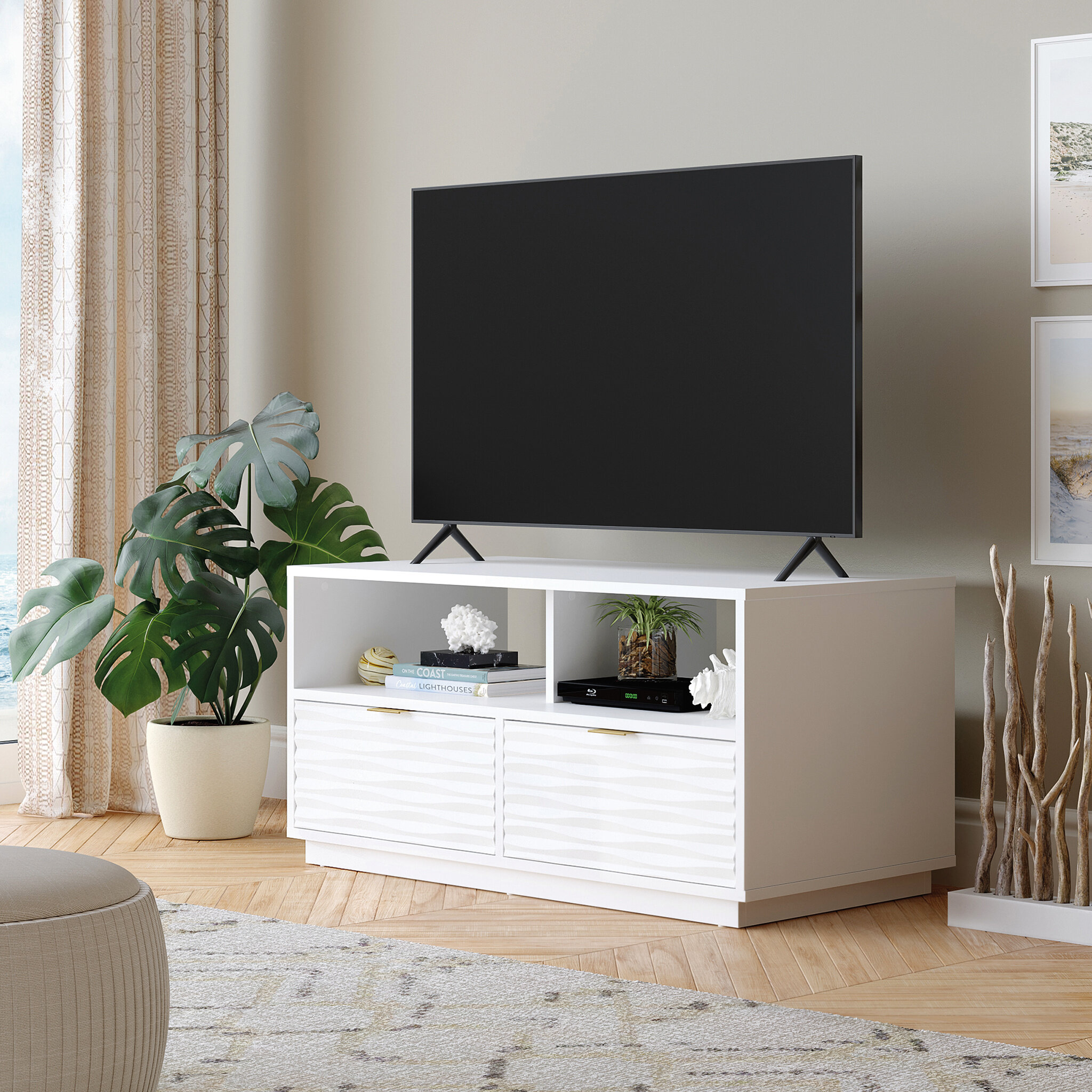 Etta Avenue™ Marcelo Tv Stand For Tvs Up To 43 And Reviews Wayfair
