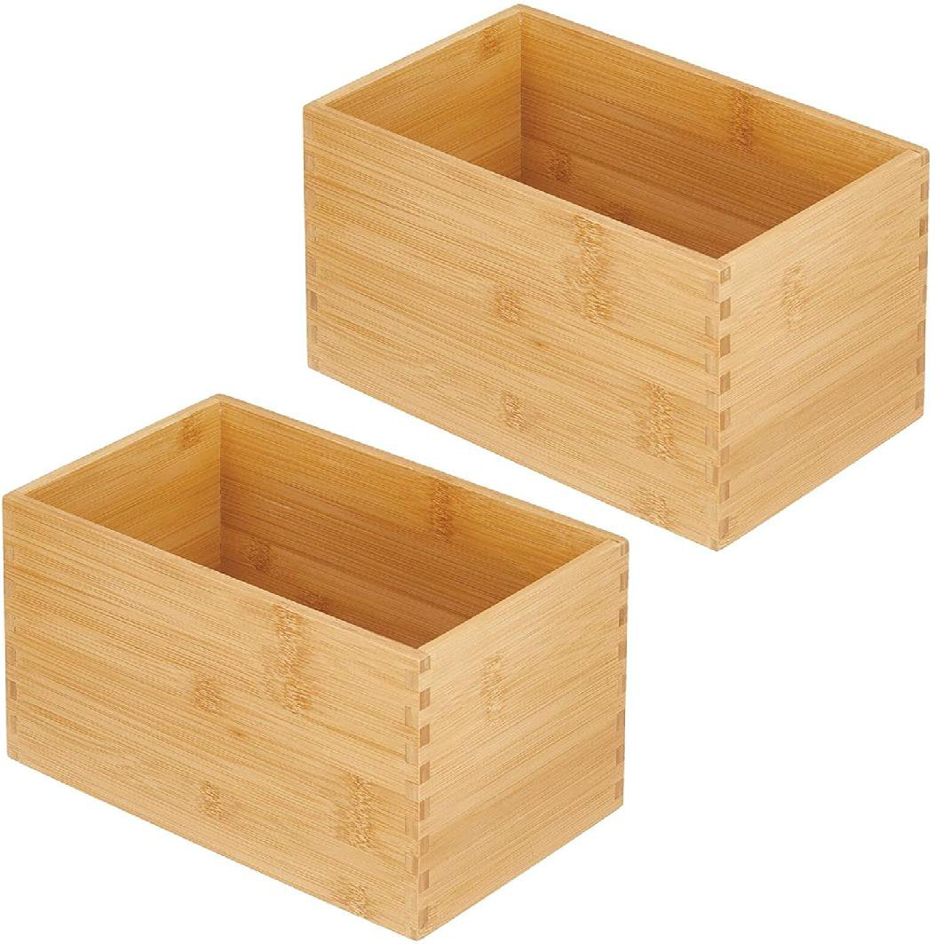 Latitude Run® Bamboo Crate Set Wayfair
