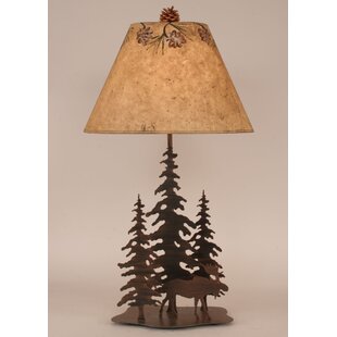 pine tree table lamp