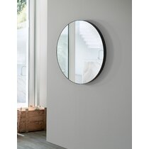 vidaXL Wall Mirror with Shelf Tempered Glass Bathroom Decor Mirror Multi Sizes 