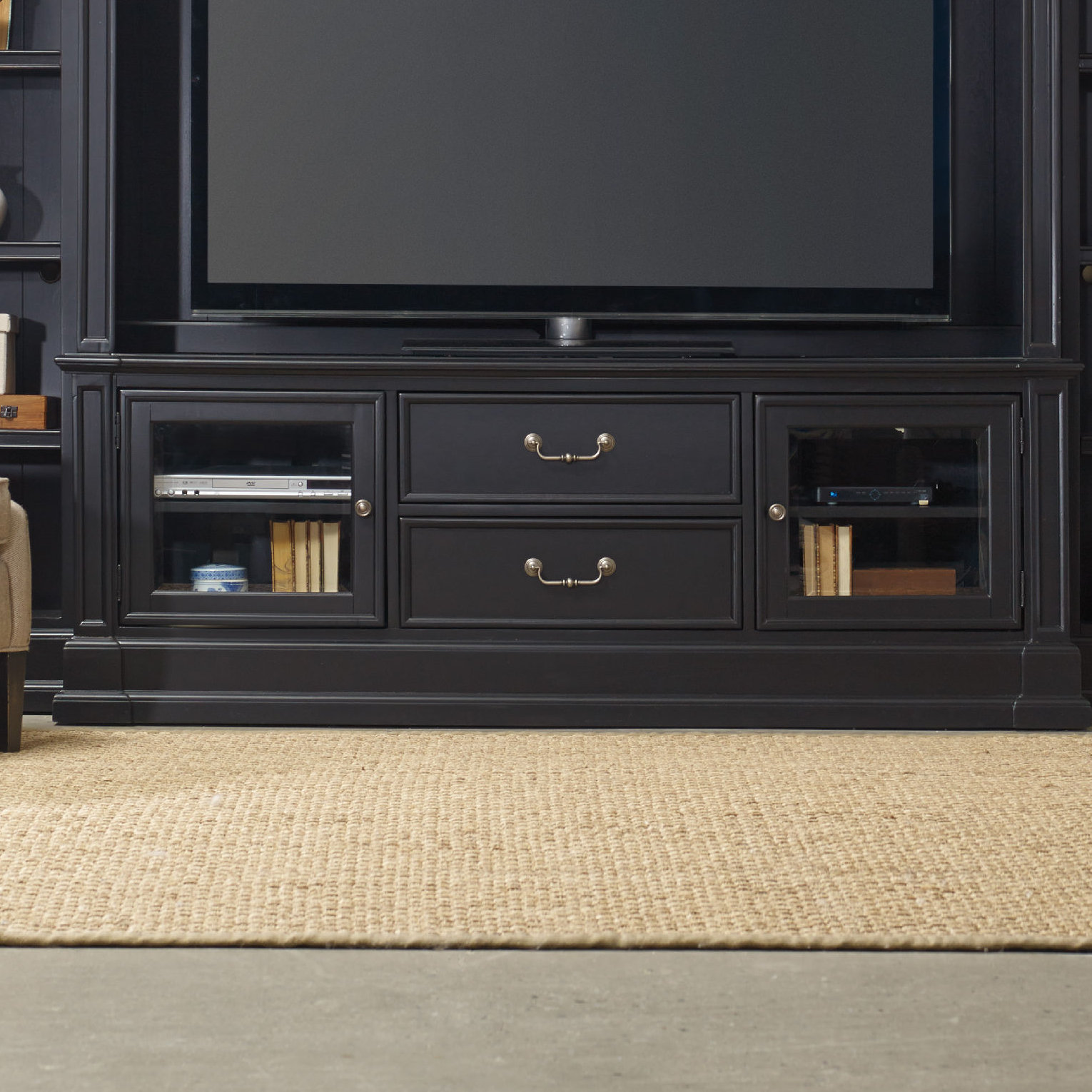 Hooker Furniture Clermont Entertainment Center for TVs up to 78