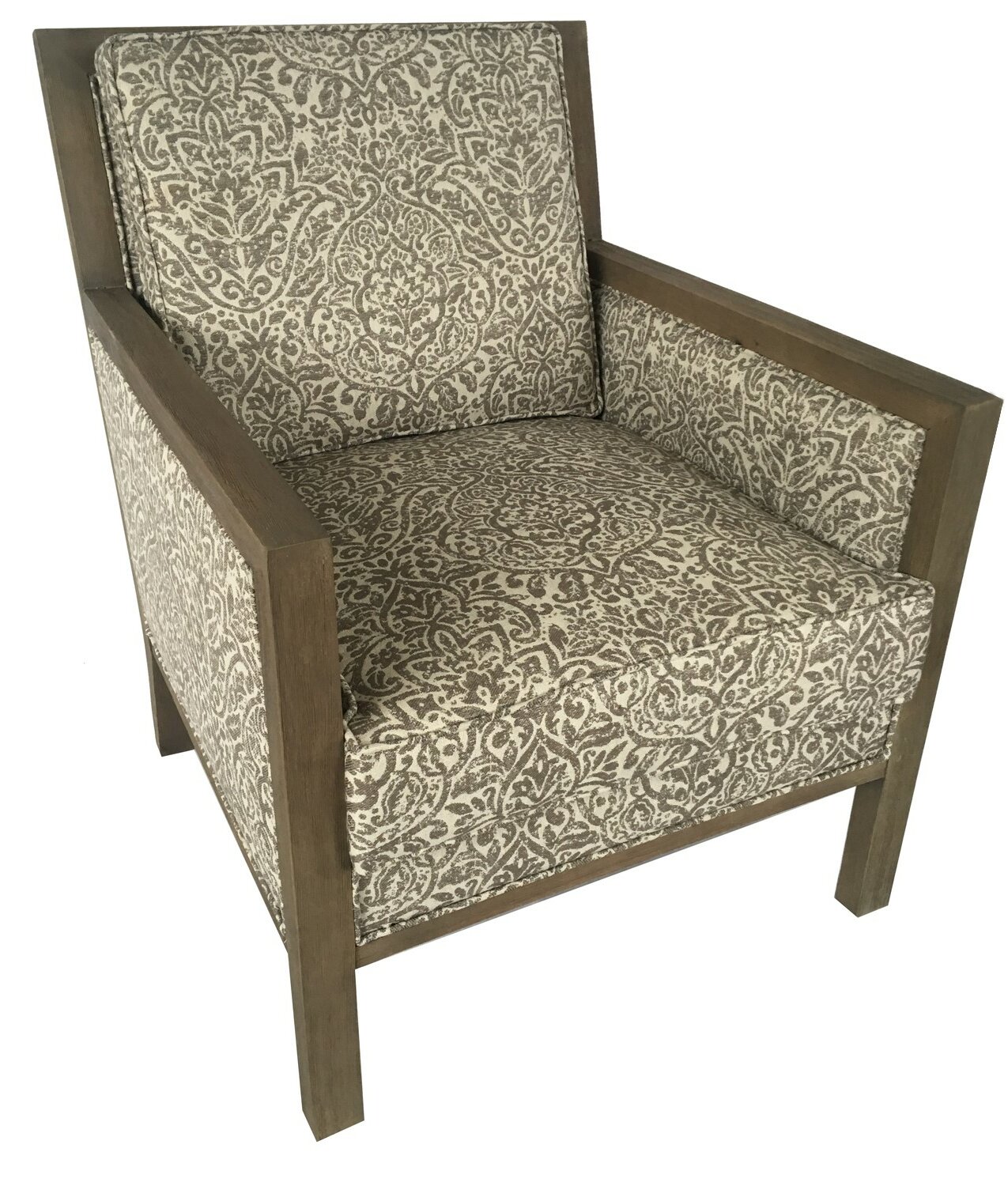 Latitude Run Northcrest Upholstered Wood Armchair Wayfair Ca