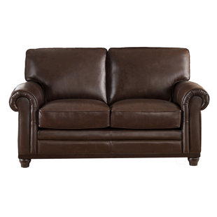 Go to store & view more images Westland and Birch Coventry Top Grain Leather Loveseat