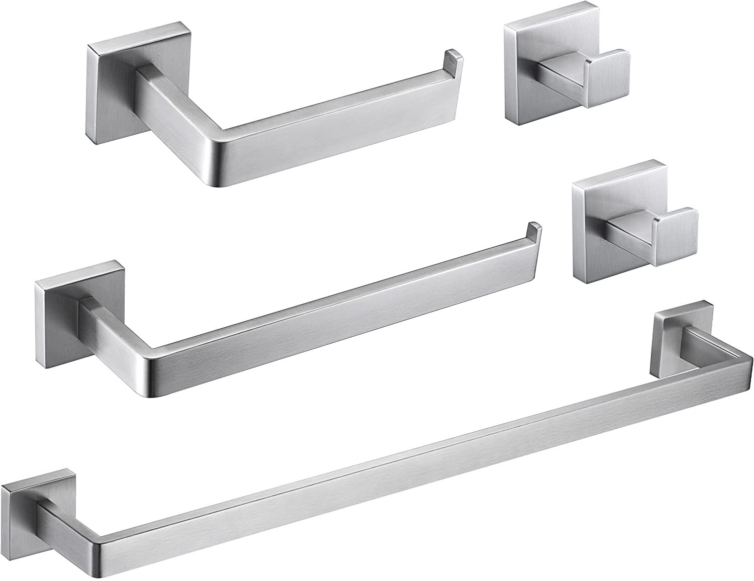 Nolimas 5 - Piece Bathroom Hardware Set & Reviews | Wayfair